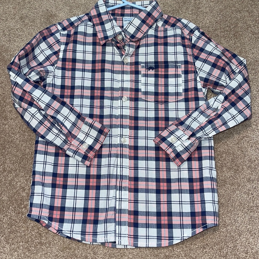 Carter’s Cotton Button Down Dress Shirt